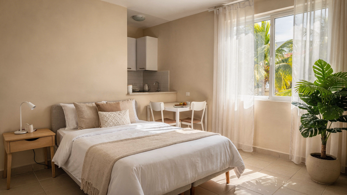 Studio caribéen préparé pour la location saisonnière - Pack START